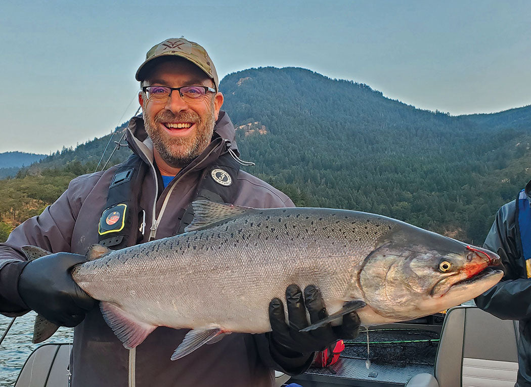 HOVER FISHING FOR KINGS - by George Krumm – Salmon Trout Steelheader