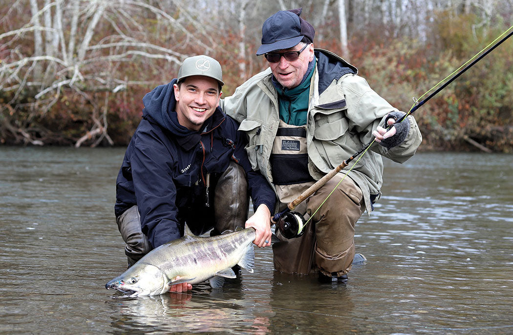 Fishing with Frank - Lucas Holmgren – Salmon Trout Steelheader