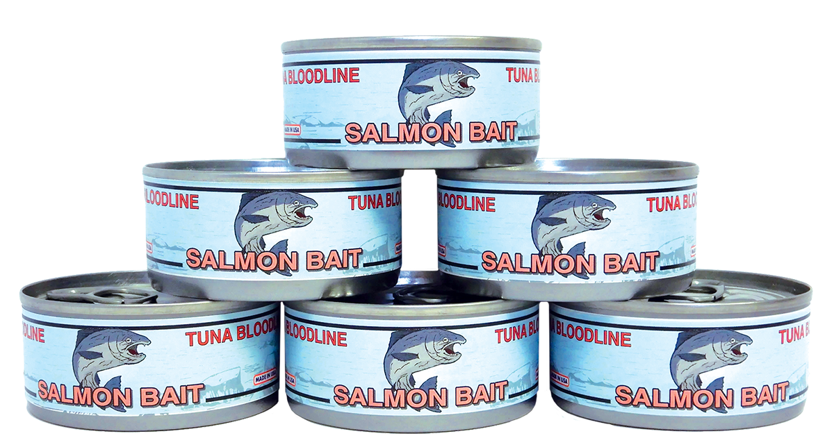 BLOODLINE TUNA SALMON BAIT AND ONE YEAR STS!