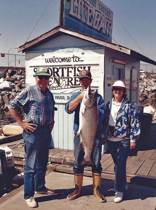 BARBARA AND THE BEAST A TRUE SALMON FISHING STORY - by Martin Fricke, Ph.D.