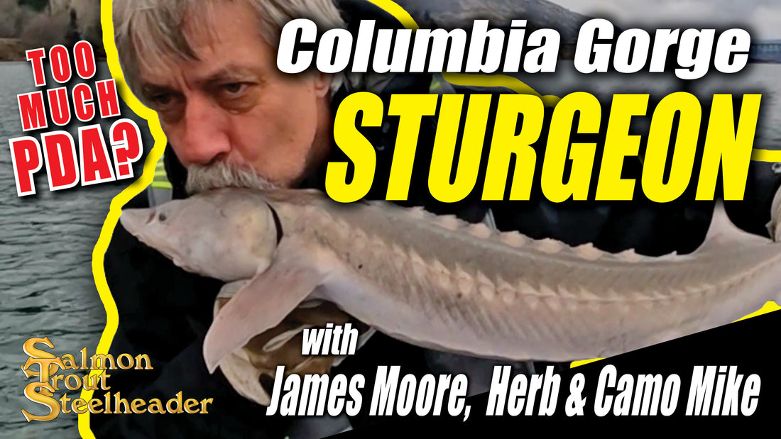 Columbia Gorge Sturgeon with James Moore, Herb & Camo Mike
