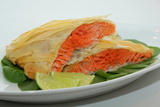 Phyllo Wrapped Salmon Recipe