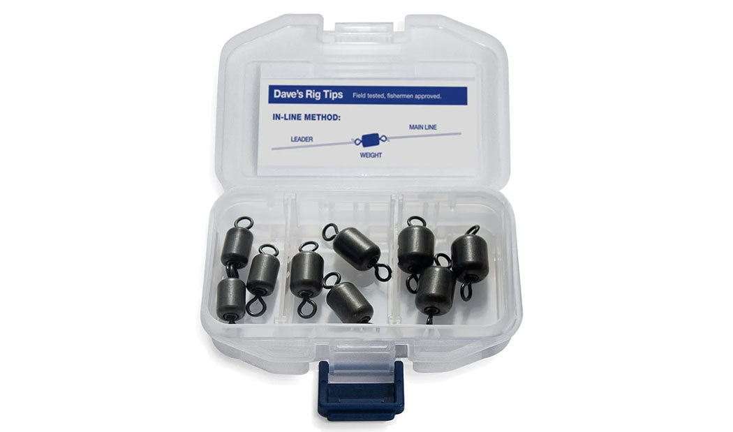 Dave's In-Line Pack - Stainless Steel Fishing Weights