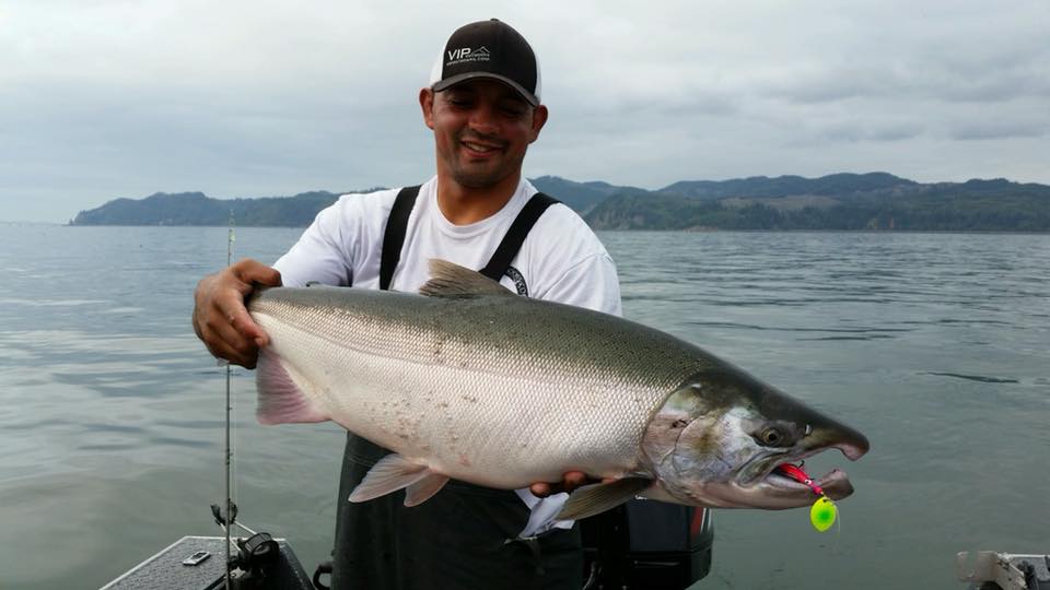 Pro Ocean Coho - Salmon Fishing the Big Water (Pro Escobedo Interview ...