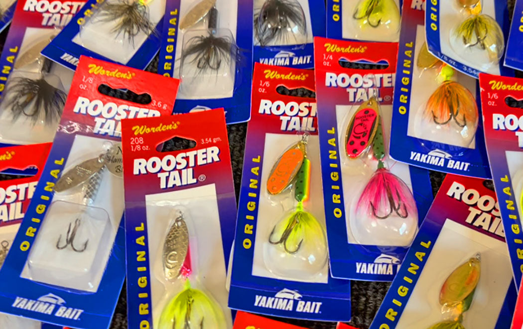 Get one FREE Rooster Tail when you BOOST to STS for 1 year!